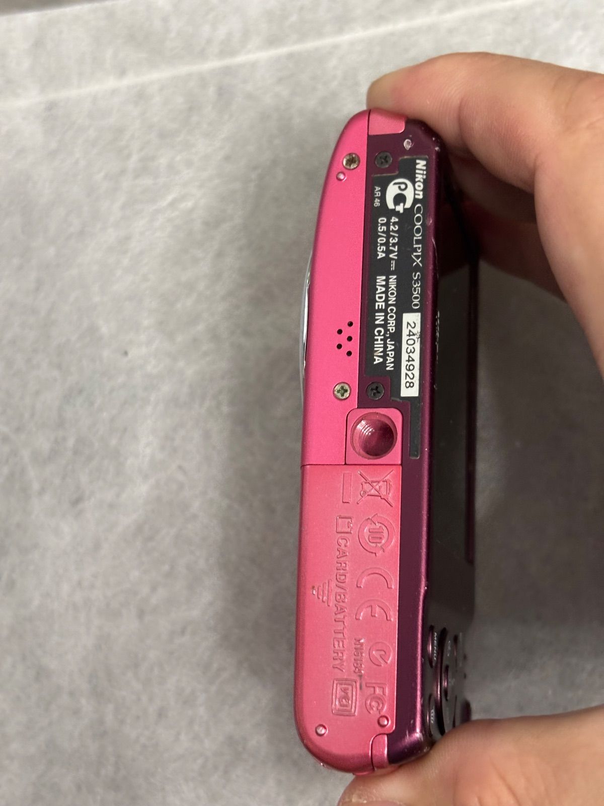 Nikon COOLPIX S3500 ピンク 8163 - メルカリ