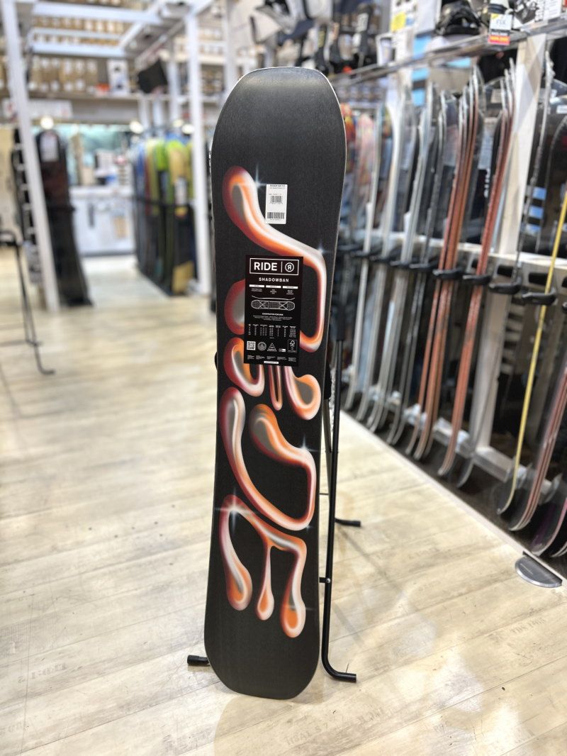 メンズ スノーボード 板 型落ち 旧モデル 154cm RIDE SHADOWBAN