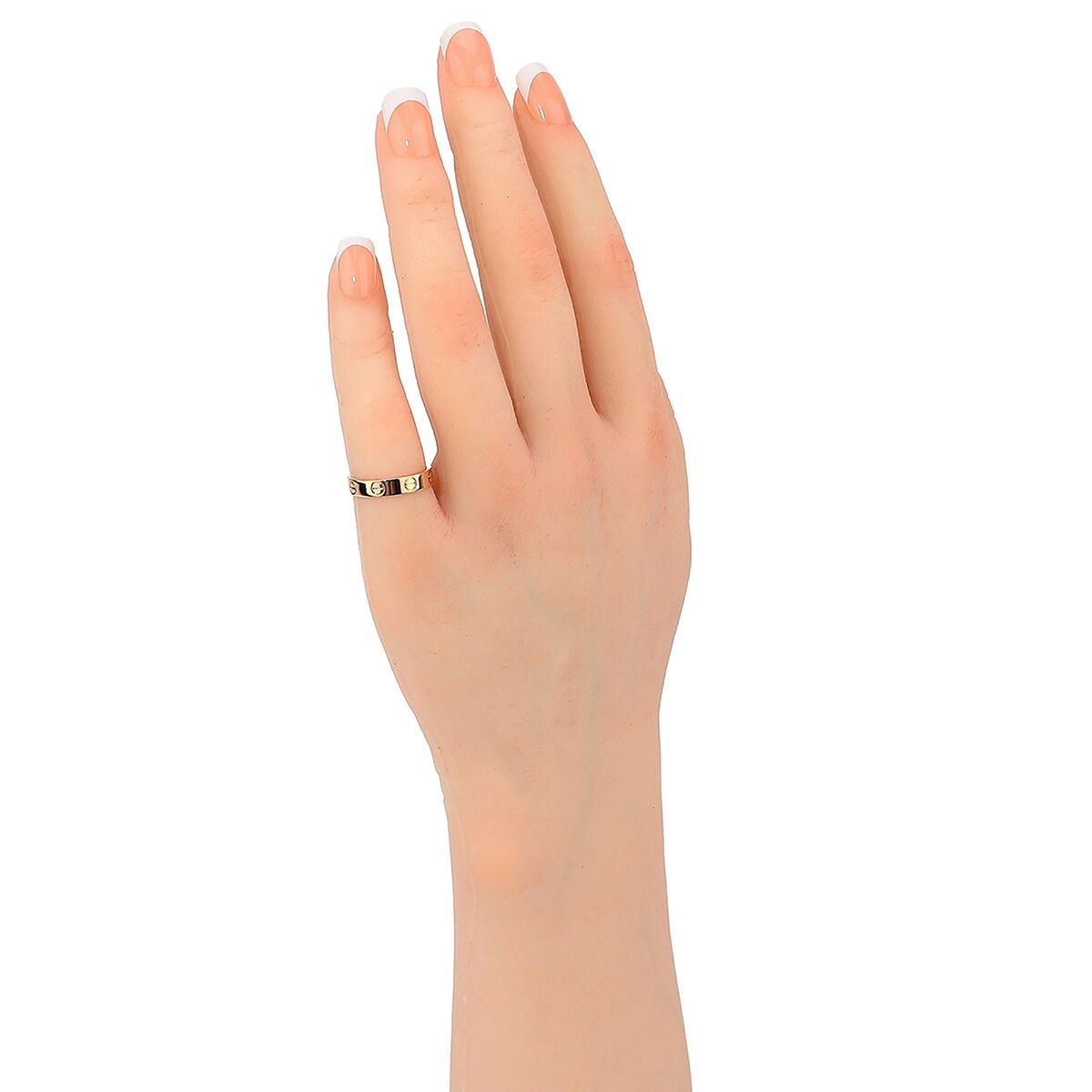 カルティエ Cartier ミニラブ リング 指輪 B4085249 ピンクゴールド 