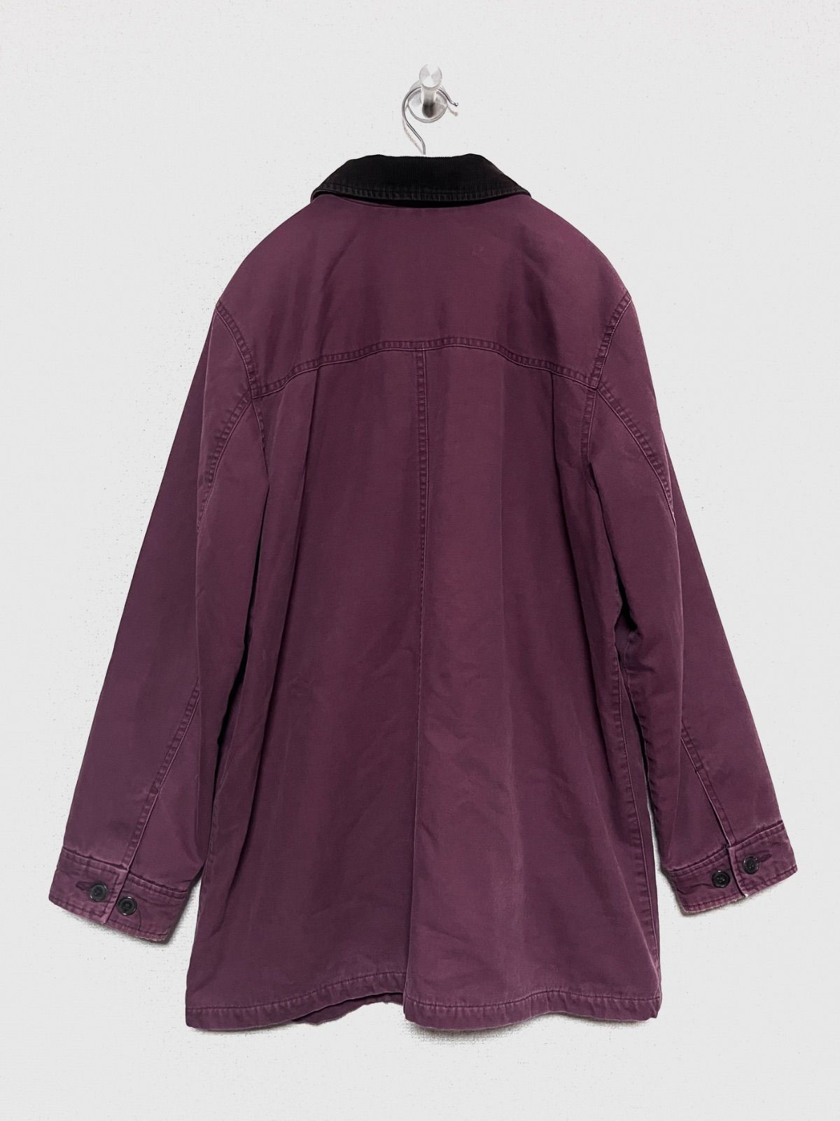 LANDS'END ランズエンド ハンティングジャケット 襟元 袖コーデュロイ. LANDS'END HUNTING JACKET BROWN ランズエンド ハンティング