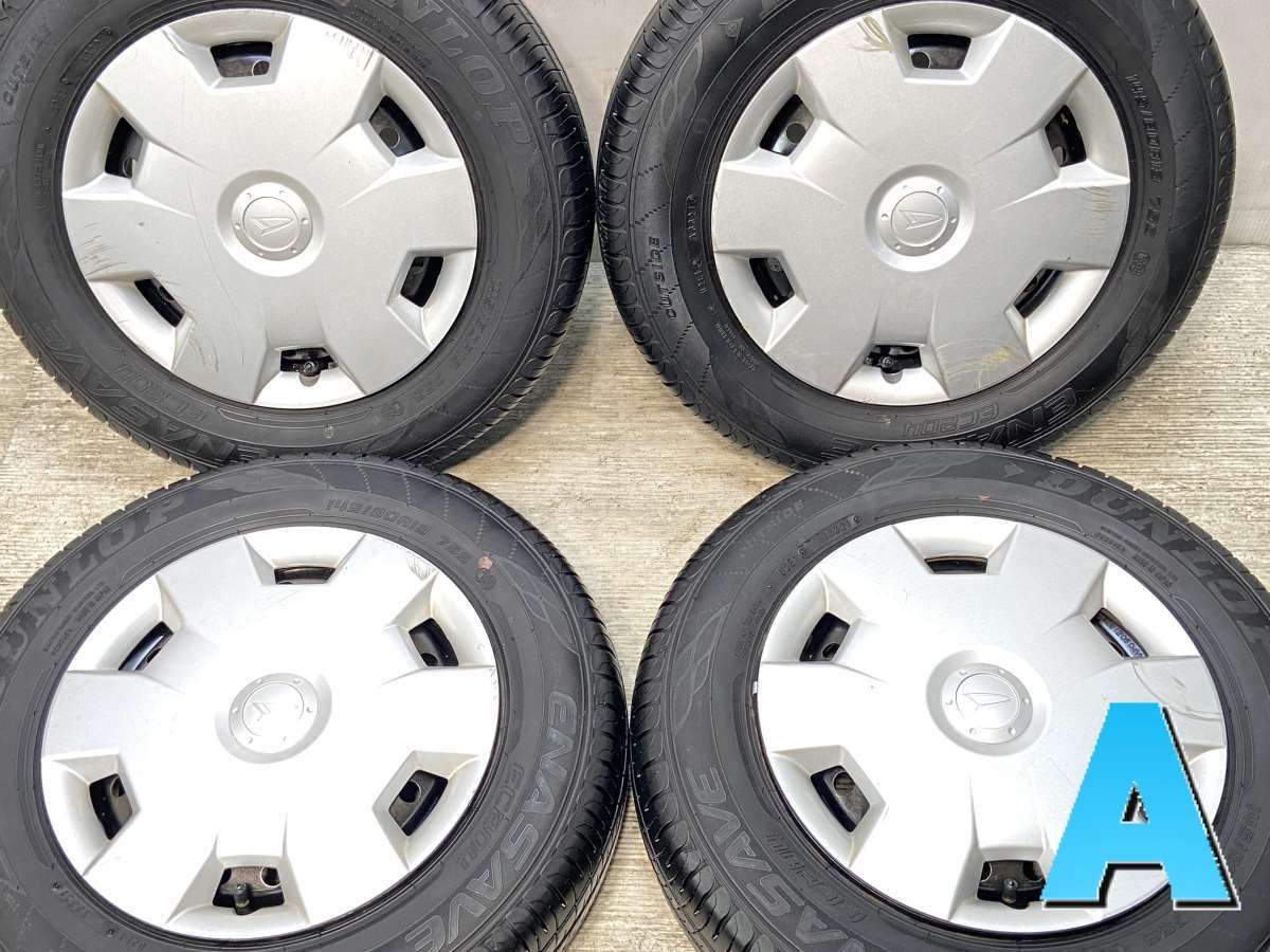 145|80R13 ダンロップ エナセーブ EC204 ダイハツ純正 13x4.0 100-4穴 タイヤ サマータイヤ ホイールセット 4本セット s13250513177