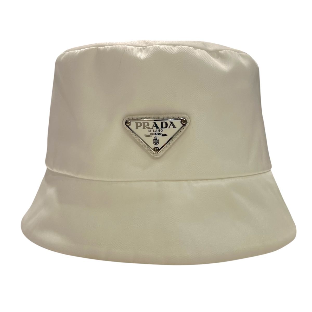 PRADA プラダ adidasコラボ Re-Nylon バケットハット ホワイト 25029791 SA