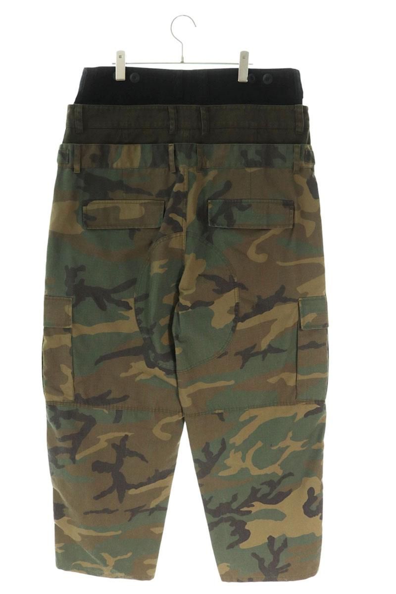 プロジェクト ジーアール 3 LAYERD CARGO PANTS レイヤードカモフラ