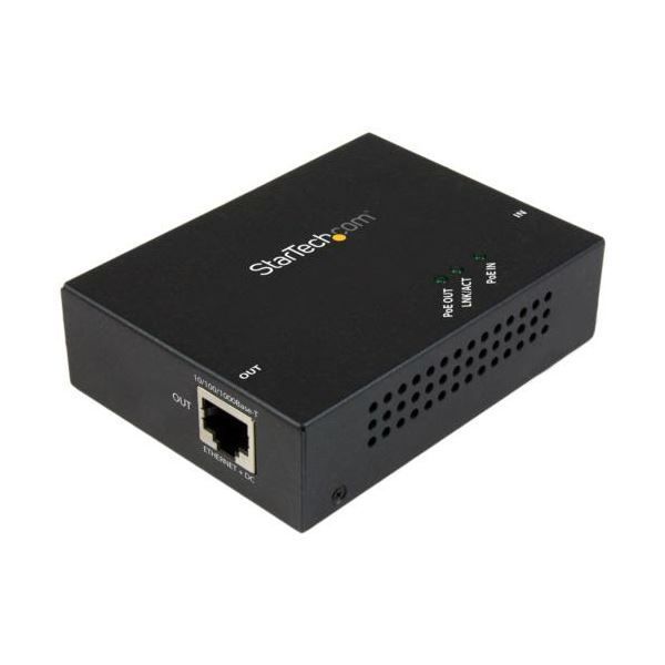 StarTech.com ギガビットPoE エクステンダー POEEXT1GAT 1台
