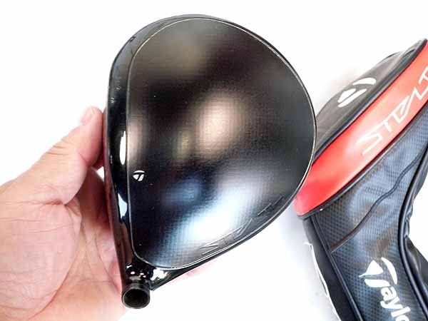 中古 美品 9.0° テーラーメイド ステルス ヘッド＋カバー ドライバー 1W ヘッドのみ】 テーラーメイド ステルス ドライバー 9度 純正