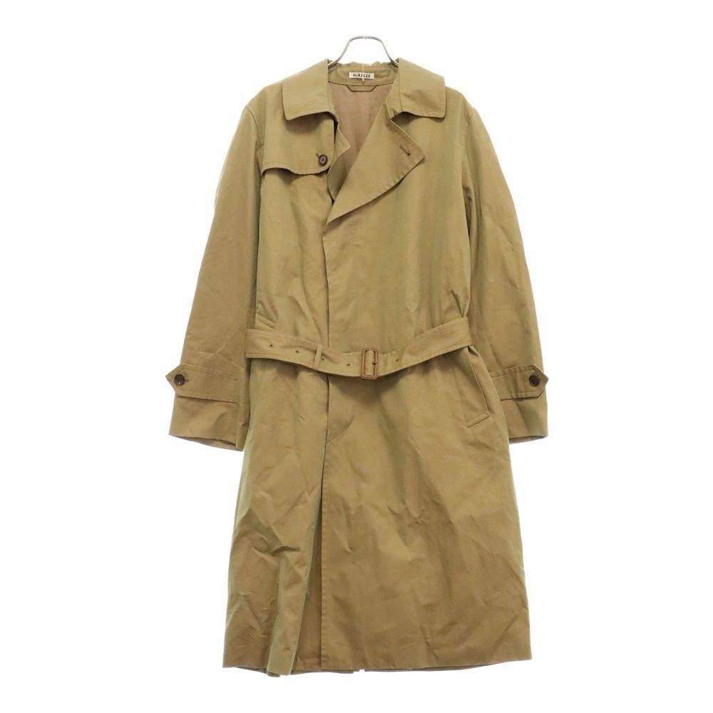 AURALEE (オーラリー) 17SS FINX CHAMBRAY TRENCH COAT A7SC01CG コットン トレンチコート ベージュ