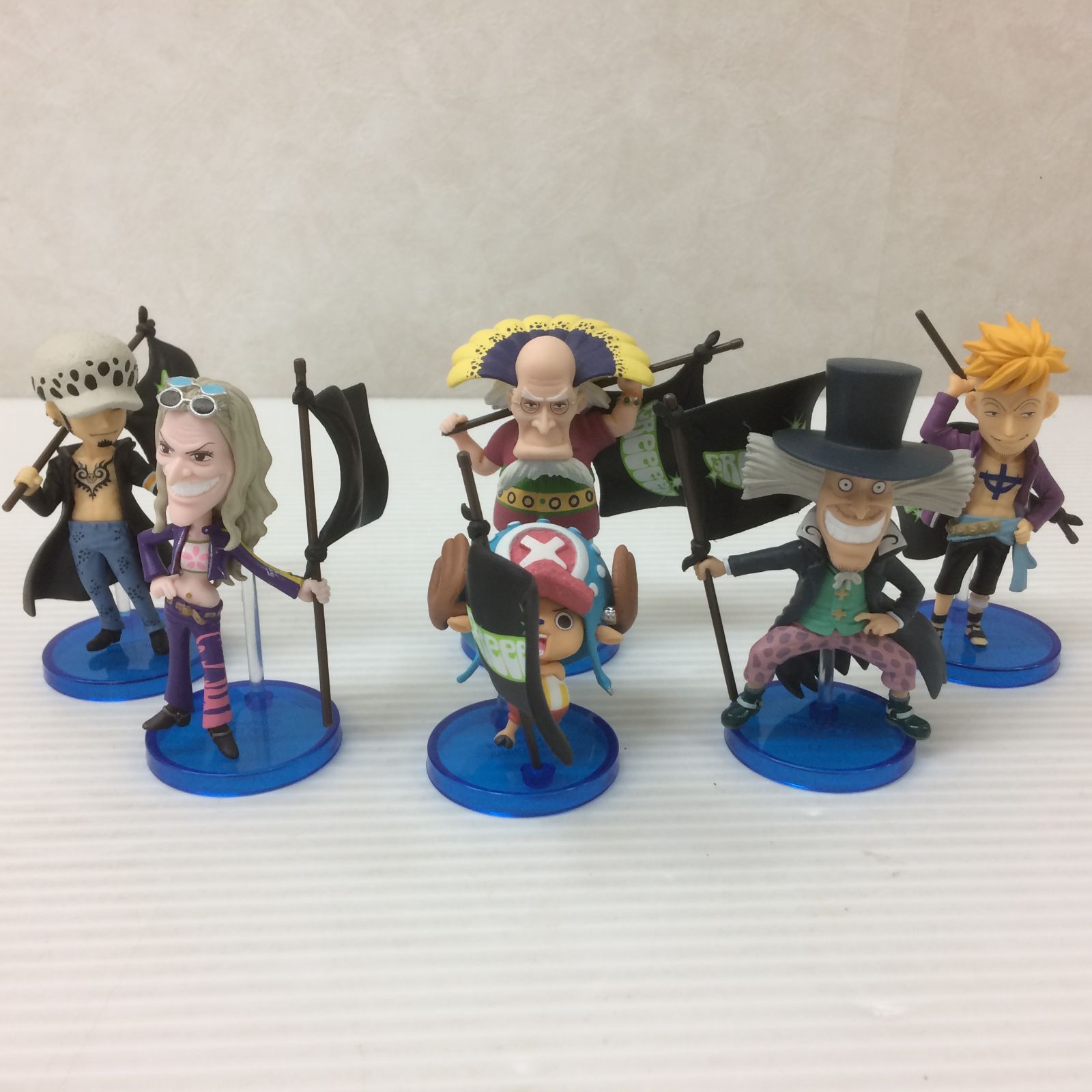 BANDAI - ワンピース　ワーコレ　greeeen 6種セット ワンピース ワーコレ -GReeeeNスペシャルアソート- 全6種セット
