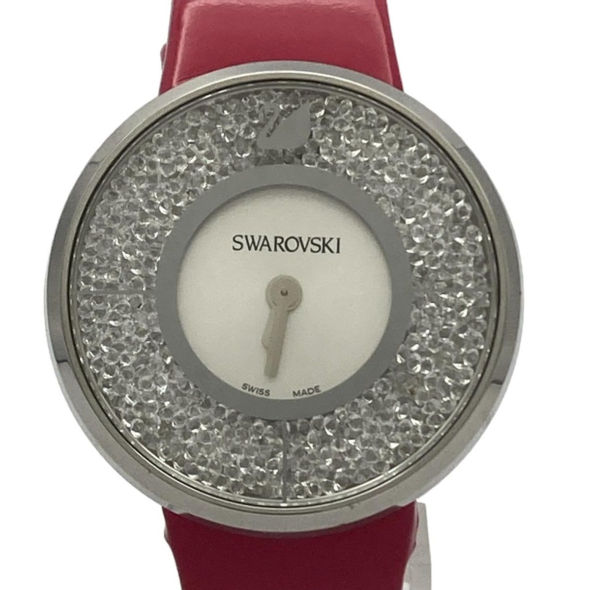 Swarovski シルバー 時計 不動 SWAROVSKI(スワロフスキー) 腕時計美品 - レディース