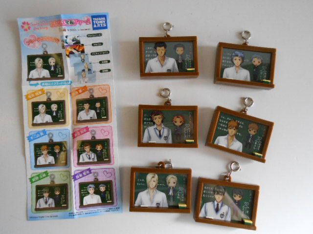 ♯Jxt22CzときめきメモリアルGirlsSide3ときめき黒板チャーム6種 ♯Jxt22CzときめきメモリアルGirlsSide3ときめき黒板チャーム6種