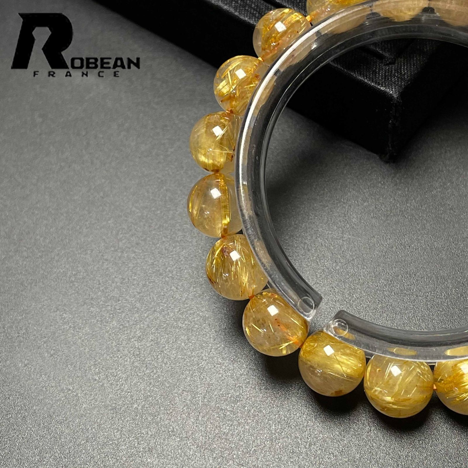 満針ルチルクォーツ