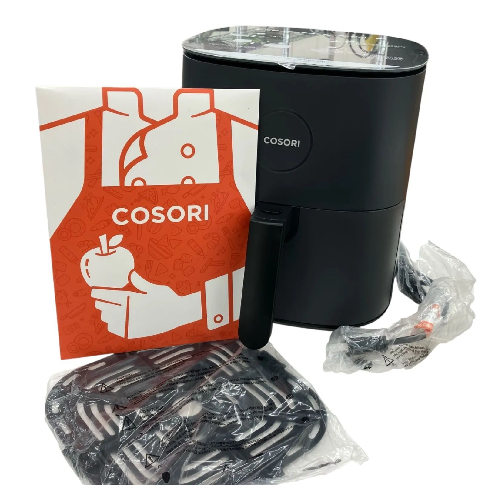 限定セール -SALE 186000 未使用品 COSORI ノンフライヤー グレー 4.7リットル キッチン家電