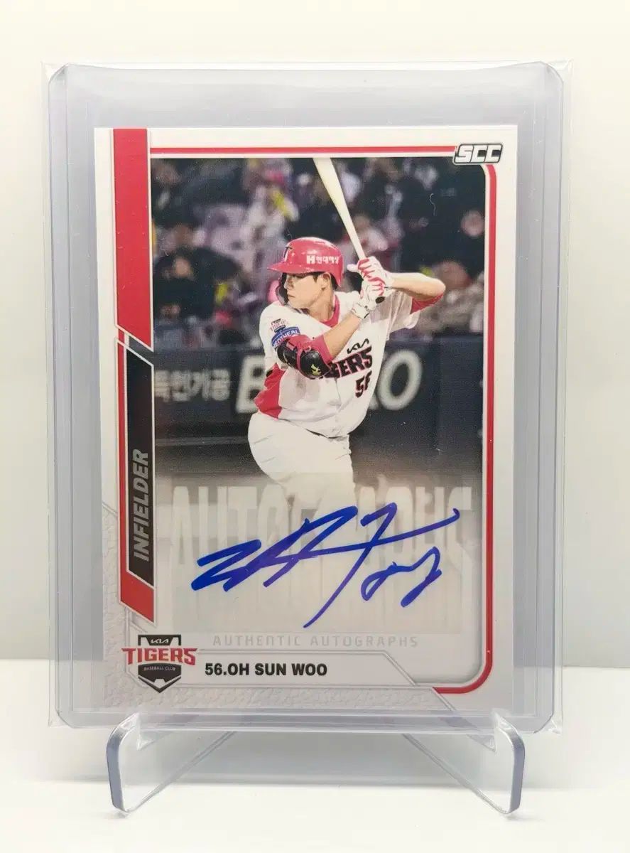 KBO SCCセンセーション KIAタイガース オ ソヌ オートカード