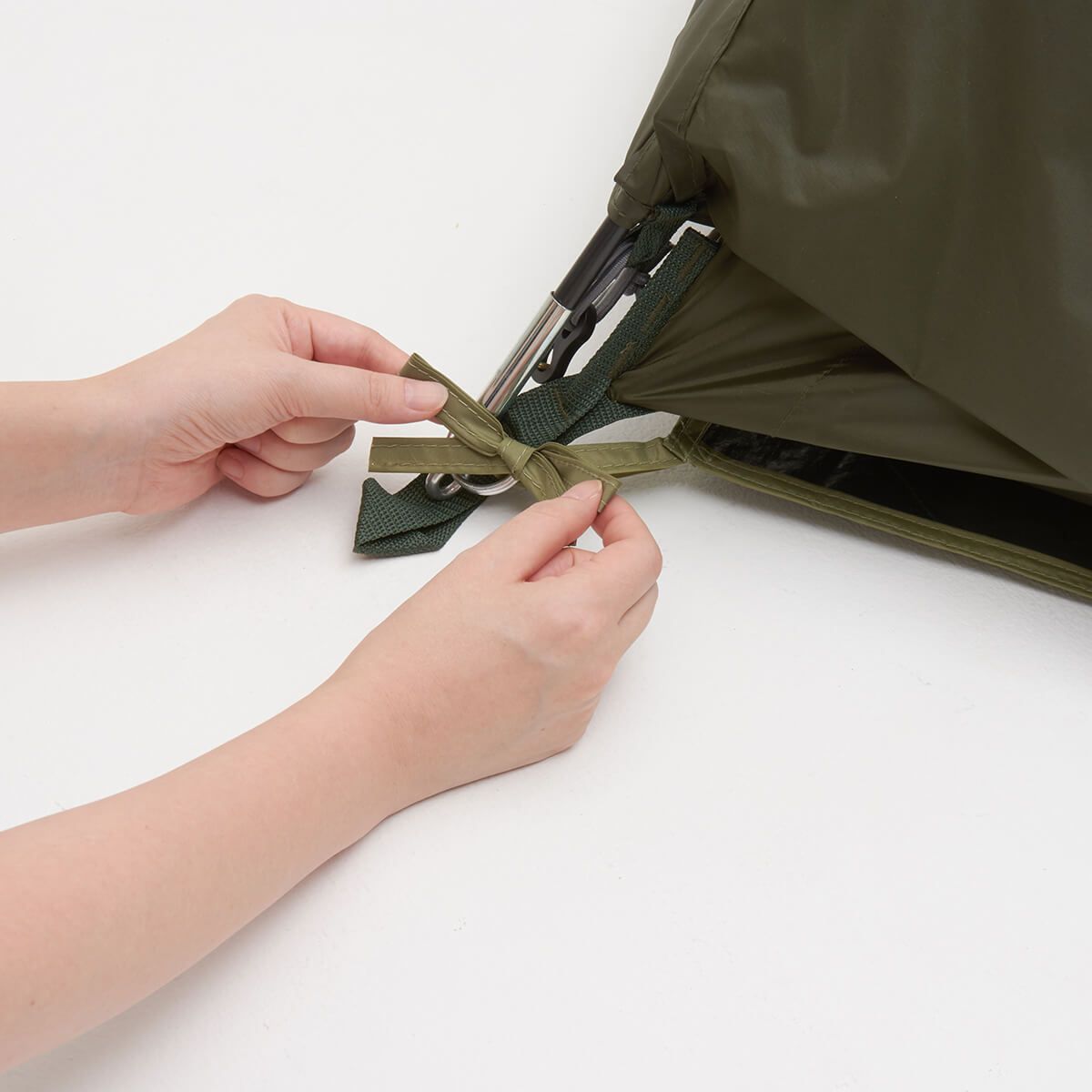 LOGOS/ロゴス テントぴったりグランドシート・L ロゴスのテントの下に