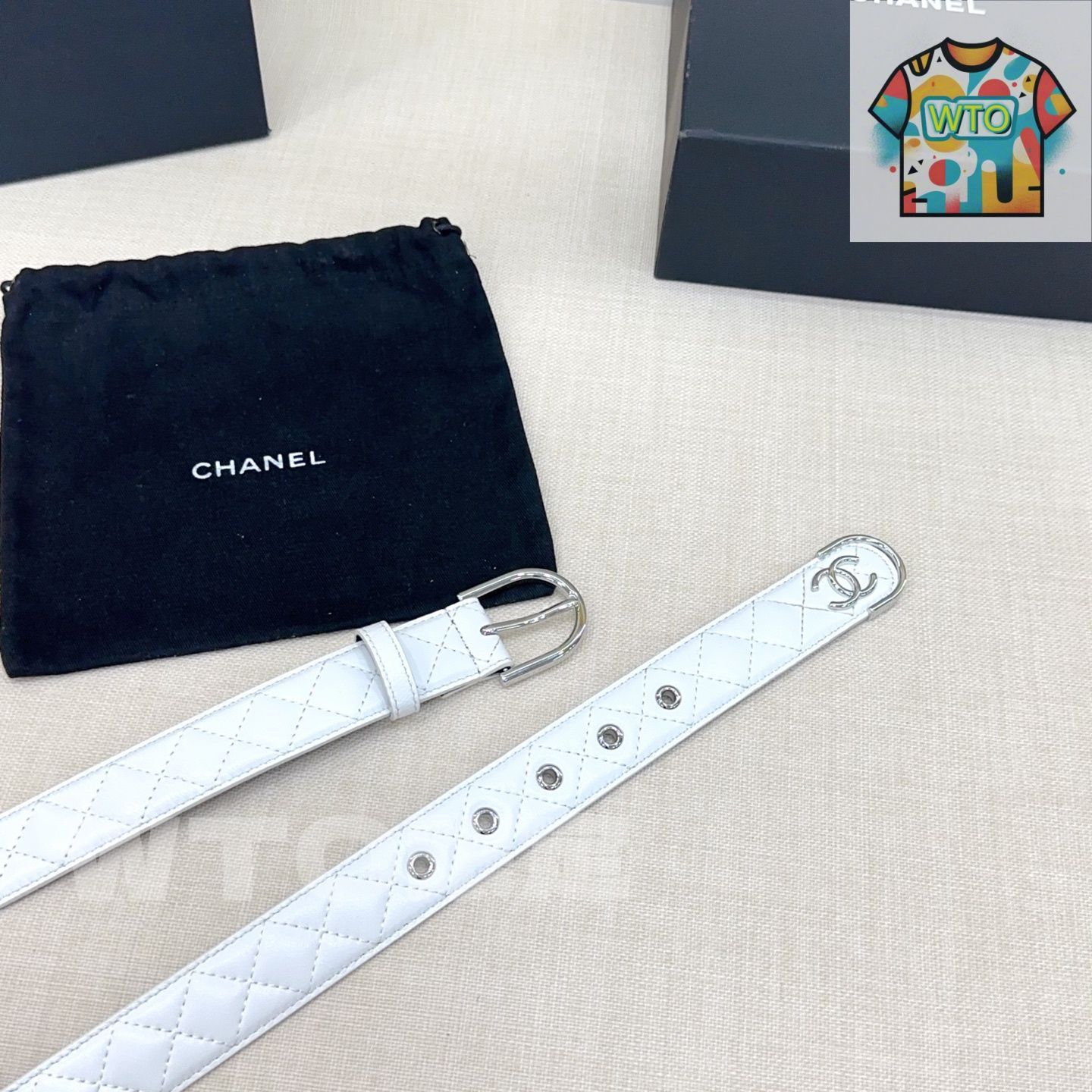 【CHANEL】エレガンスとモダンが融合したベルトコレクション CHANEL シャネル エレガントカジュアルベルト01-1 - メルカリ