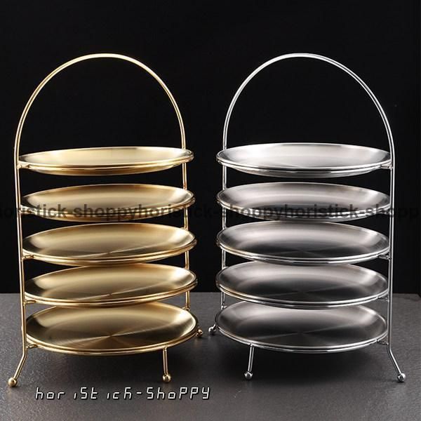 ワイヤー ケーキスタンド ケーキトレー かわいい おしゃれ 2段