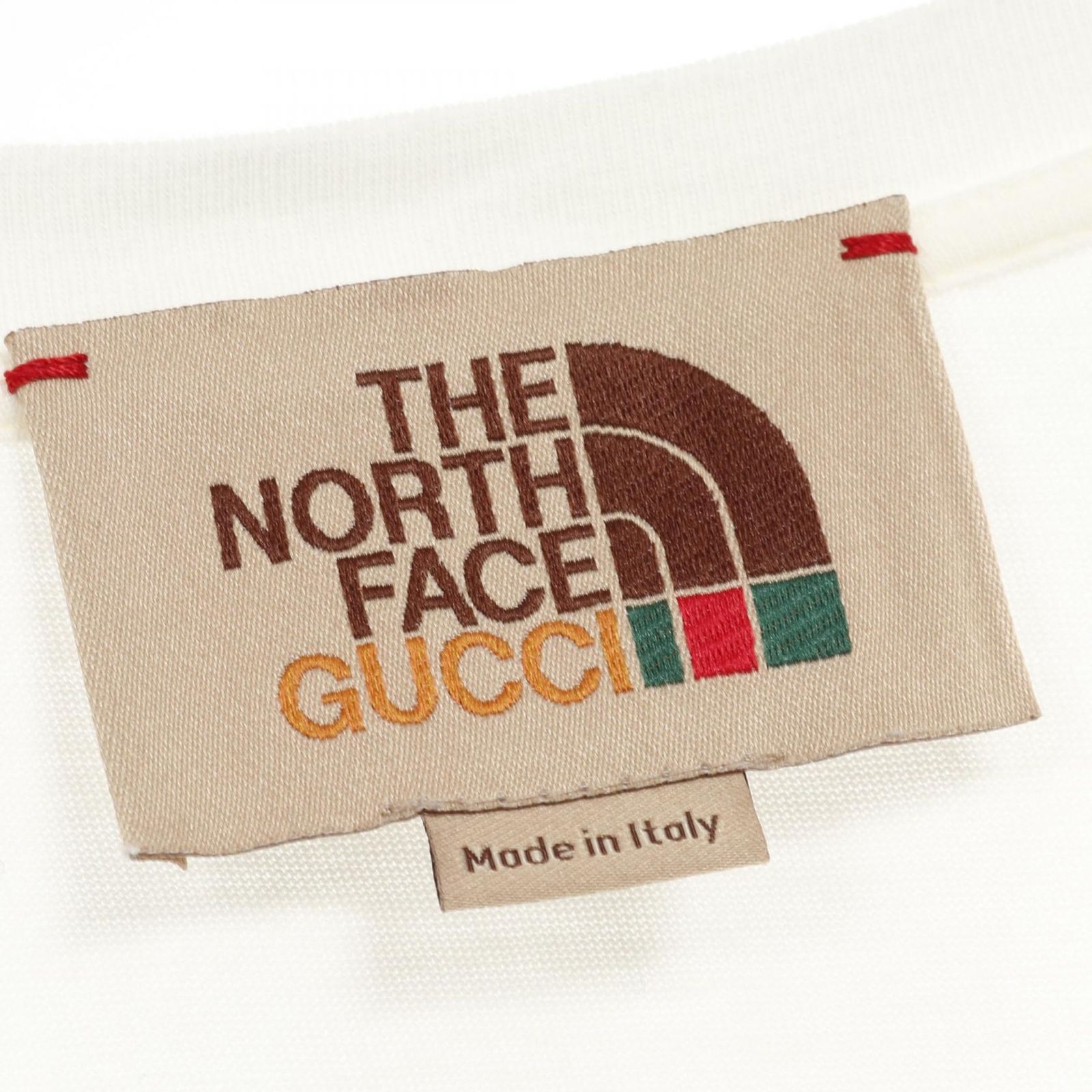グッチ GUCCI カットソー GUCCI × THE NORTH FACE 615044 ホワイト