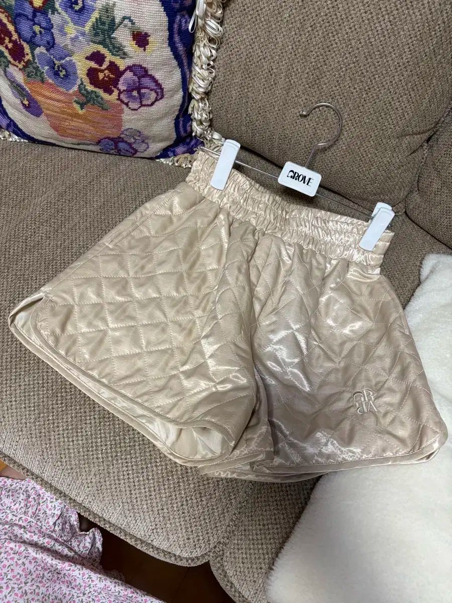 GROVE STORE グローブストア grove chai pants クッションパンツ キルトパンツ 予選パンツ