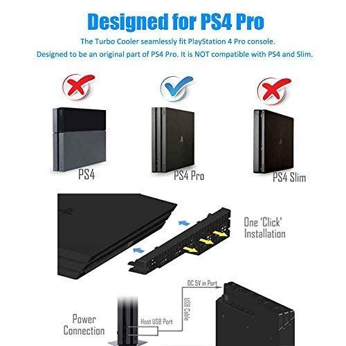 中古】プレイステーション4Pro 外付け冷却装置付き