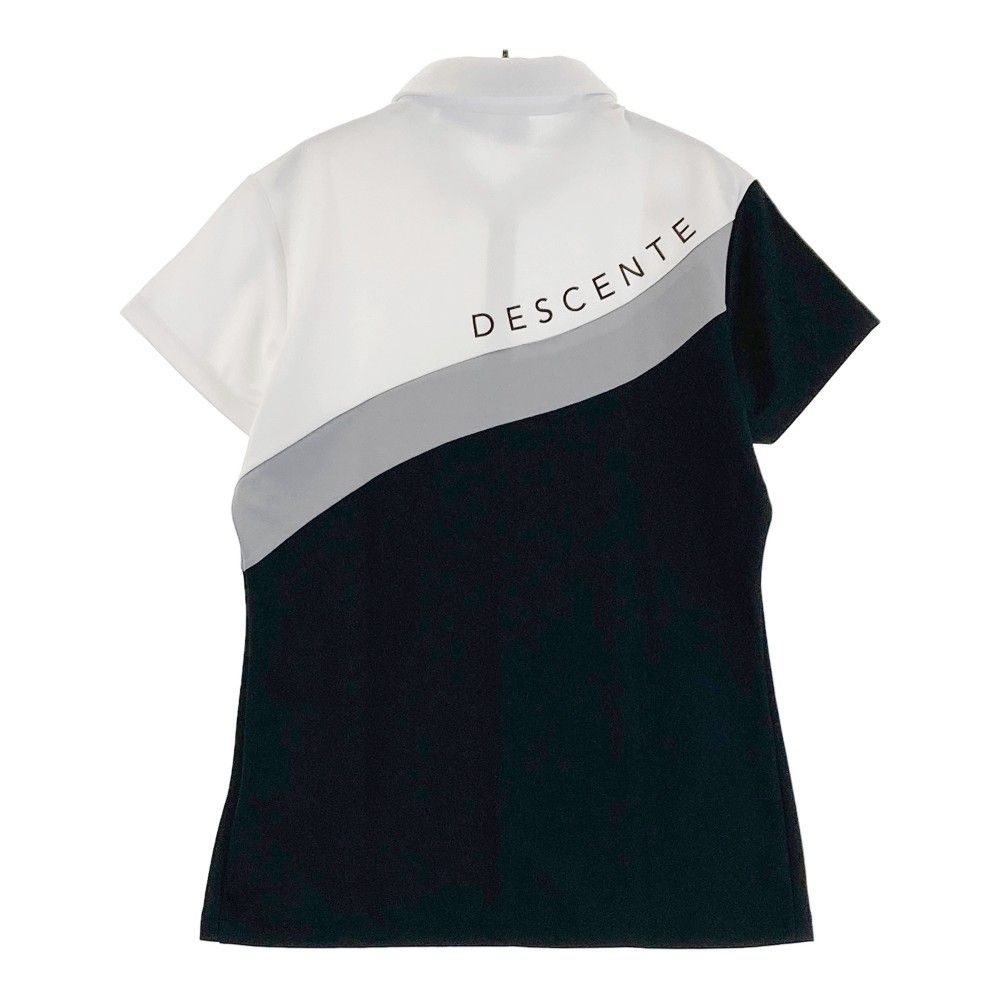 ゴルフウェア【DESCENTE GOLF】総柄半袖ポロシャツ SIZEM - メルカリ