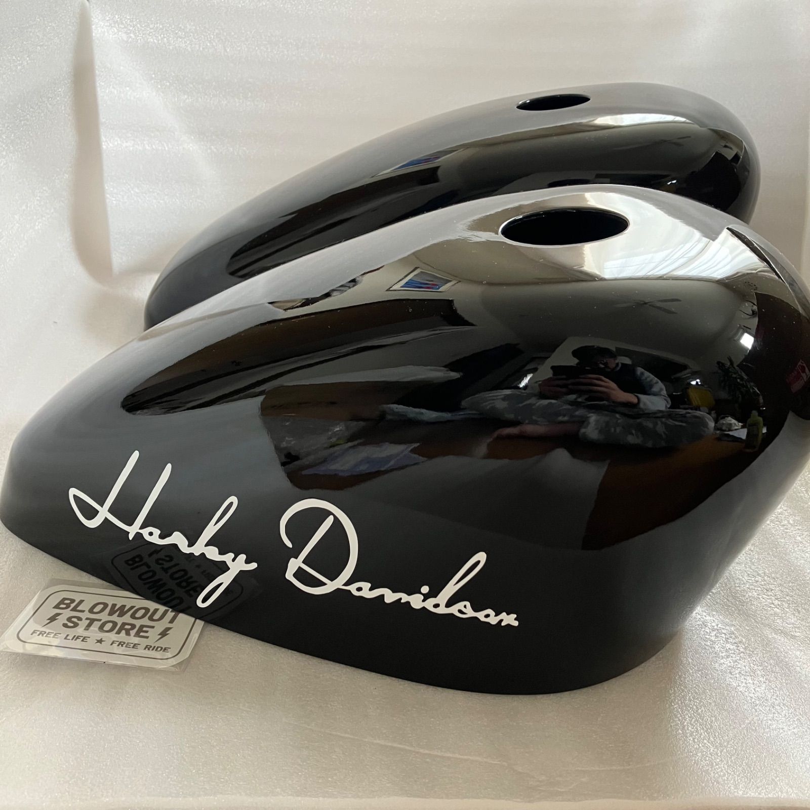 サイモンカスタム タンクカバー XL1200X 純正タンク（2.1がロン）用