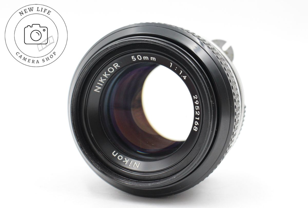 良上品☆NIKON Ai NIKKOR 50mm F1.4 Fマウント MF一眼レフ用 標準