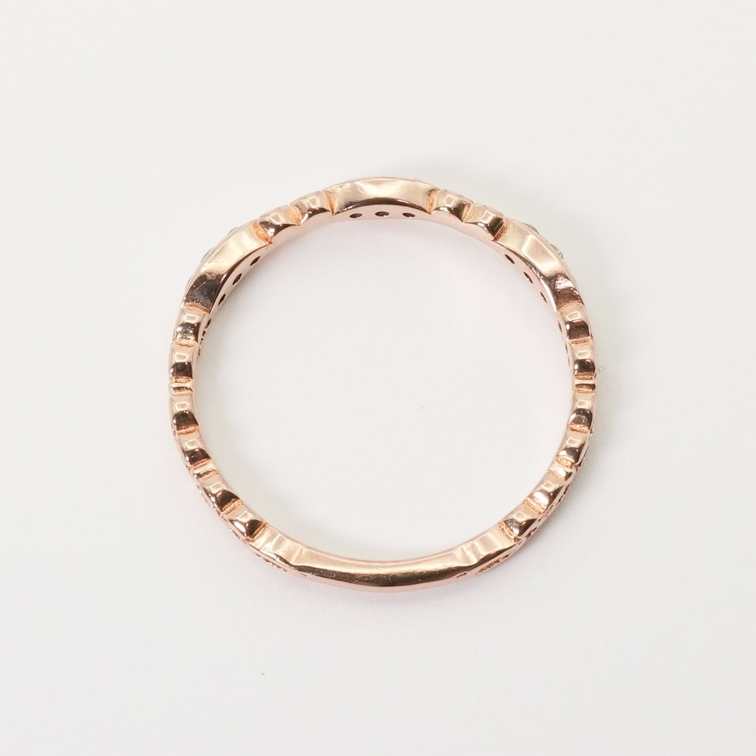 agete k10 カルムリング agete アガット カルムリング K10 7号 ダイヤ 0 06ct リング｜Yahoo