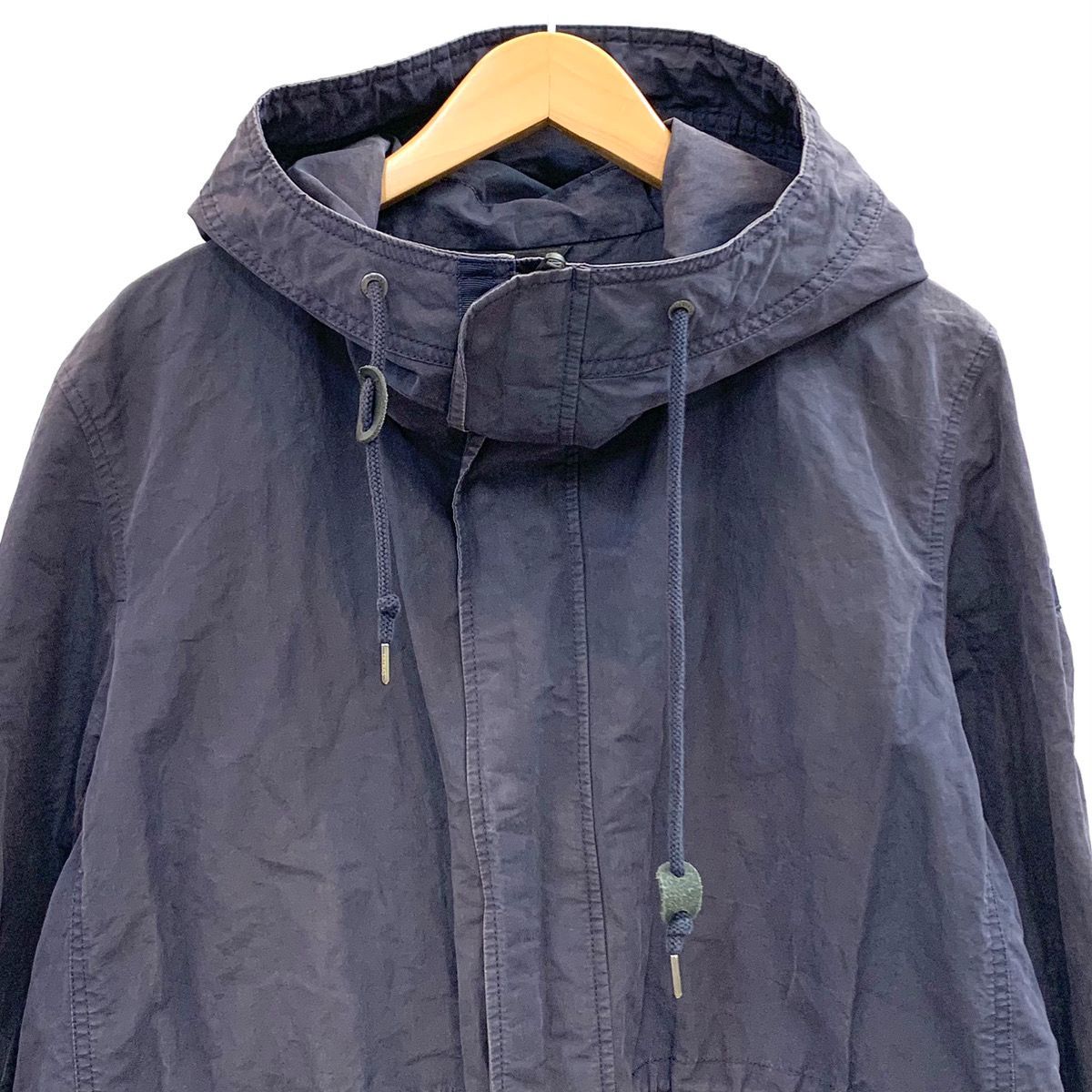 TATRAS タトラス フィッシュテール モッズコート フード付き 紺