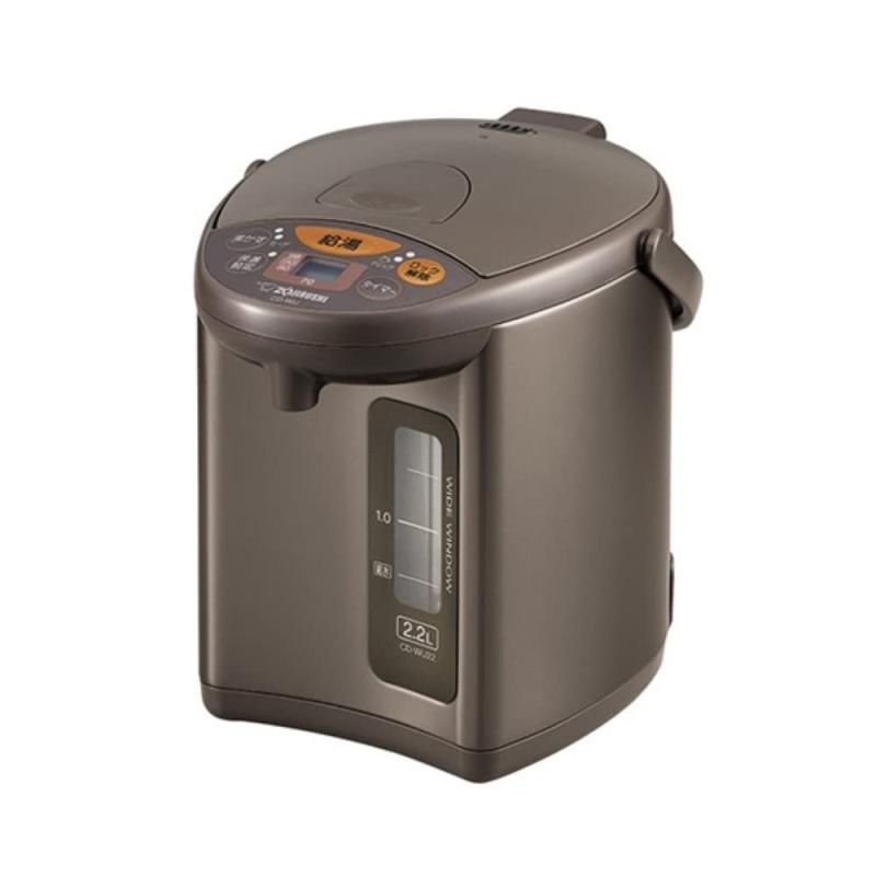 象印マホービン 電気ポット 2.2L メタリックブラウン CD-WU22-TM