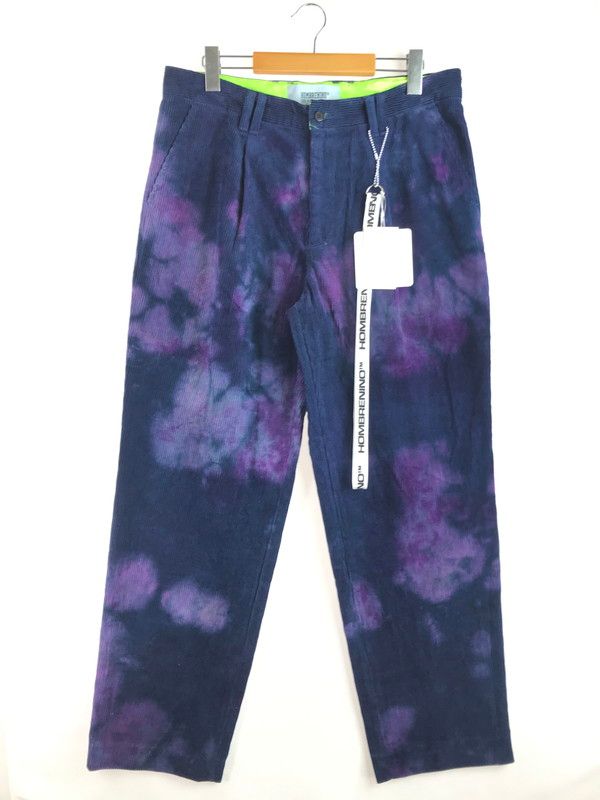 Hombre Nino オンブレニーニョ 24FW TIE DYE CORDUROY PANTS HN0242-PT0003 タイダイコーデュロイパンツ 151-250530-hi-05-tag
