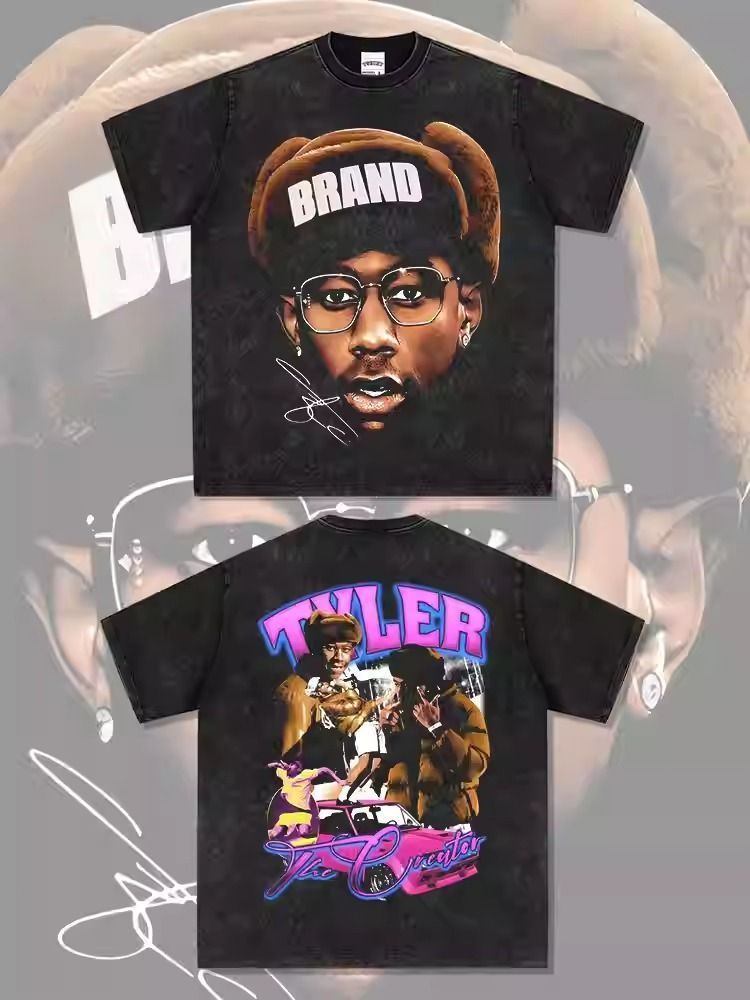 kreator outcast ビンテージ Tシャツ 両面プリント クリエイター タイラー ザ クリエイター Tyler The Creator ヴィンテージ加工