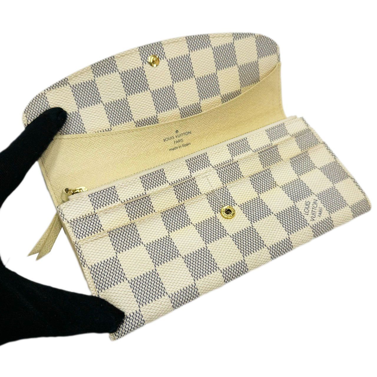 ルイヴィトン ダミエインアズール ポルトフォイユ エミリー N63021 LOUIS VUITTON ルイ ヴィトン ポルトフォイユ エミリー ダミエ