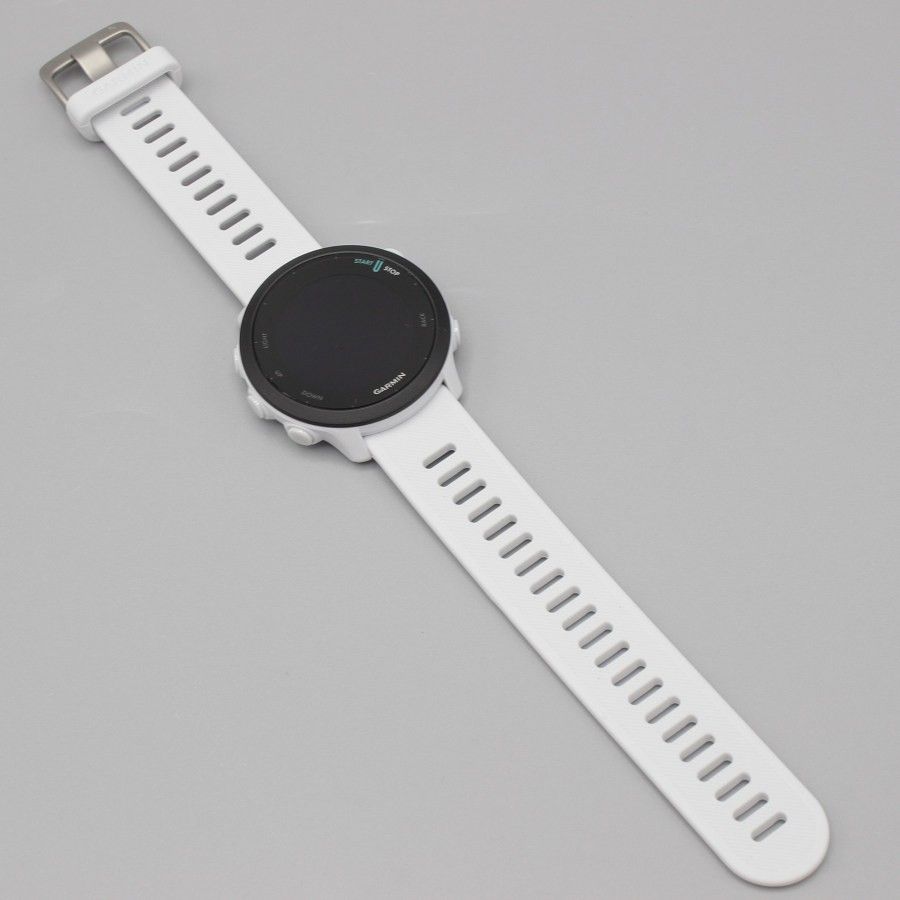 美品】GARMIN ForeAthlete 55 010-02562-41 White スマート 美品】GARMIN ForeAthlete 55 010-02562-41 White スマート
