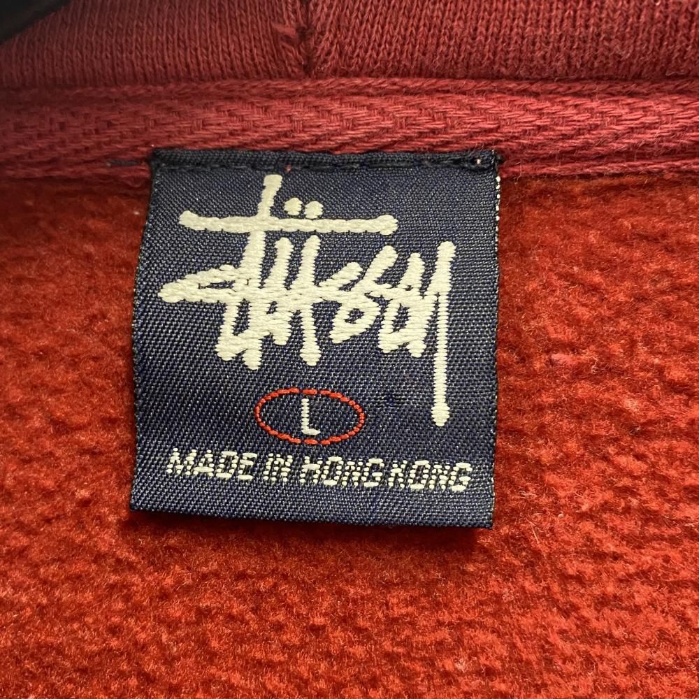 STUSSY ワインレッド カバーオール Lサイズ STUSSY ワインレッド カバーオール Lサイズ