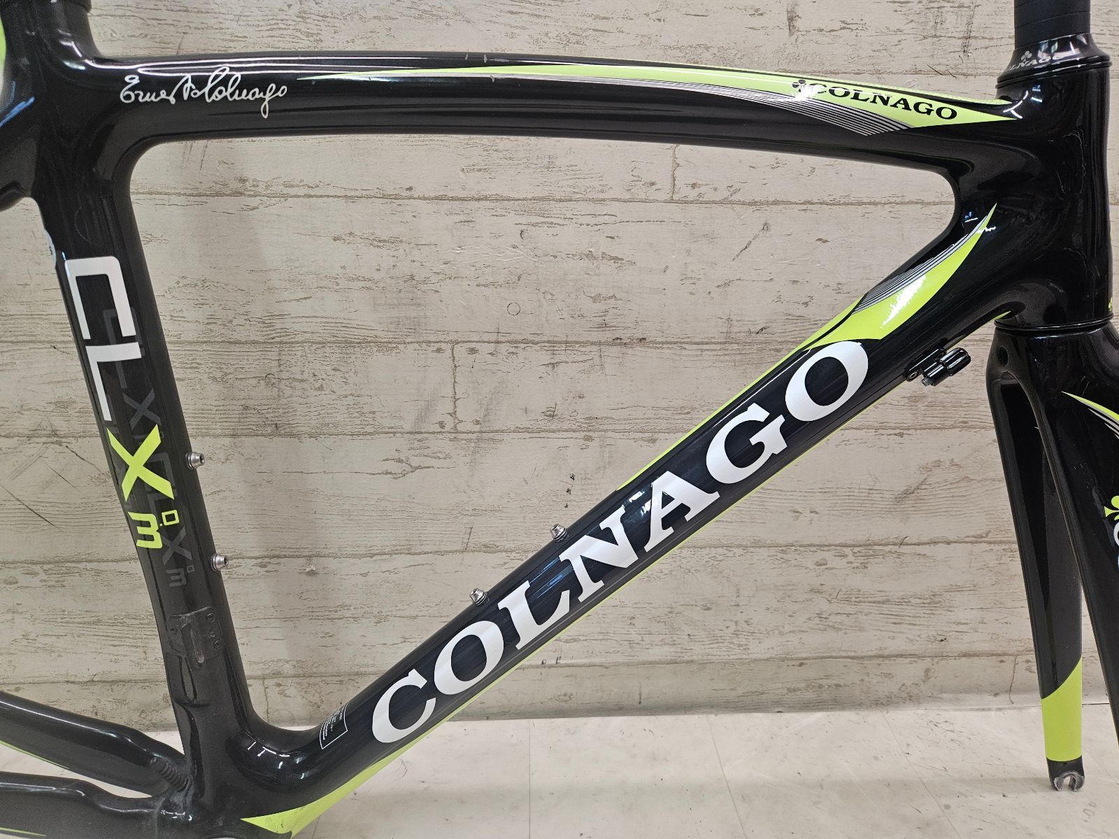 西濃運輸 発送のみ COLNAGO CLX3.0 size 48s 160-170cm FS 2012 コルナゴ フレームセット カーボン ロード T-973