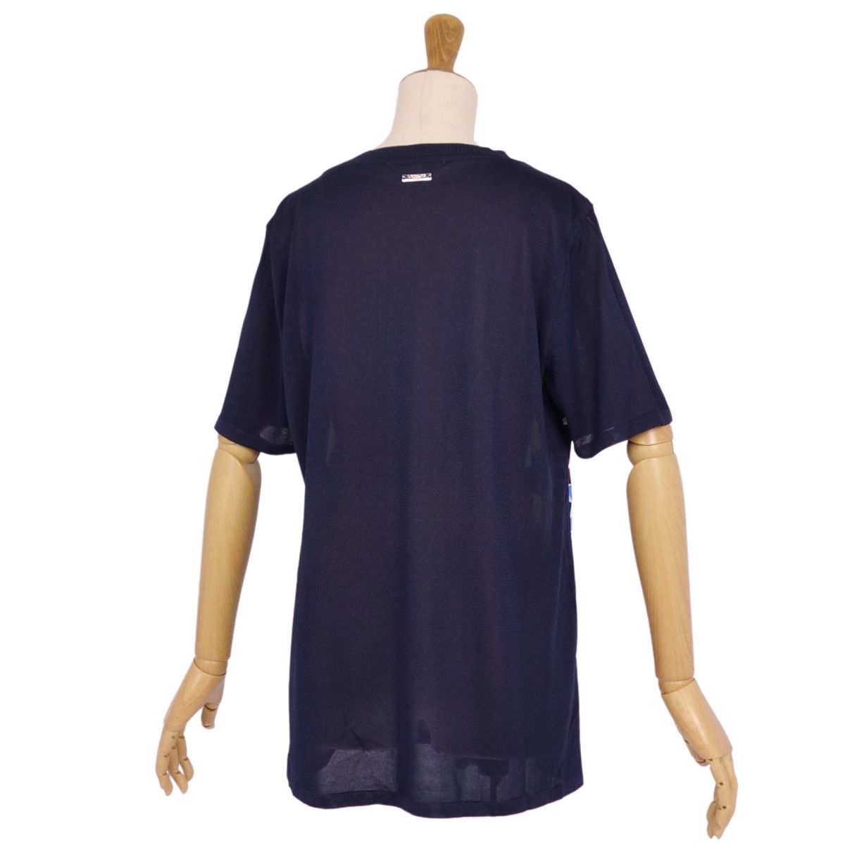 極美品 レオナール LEONARD SPORT シャツ ブラウス ショートスリー