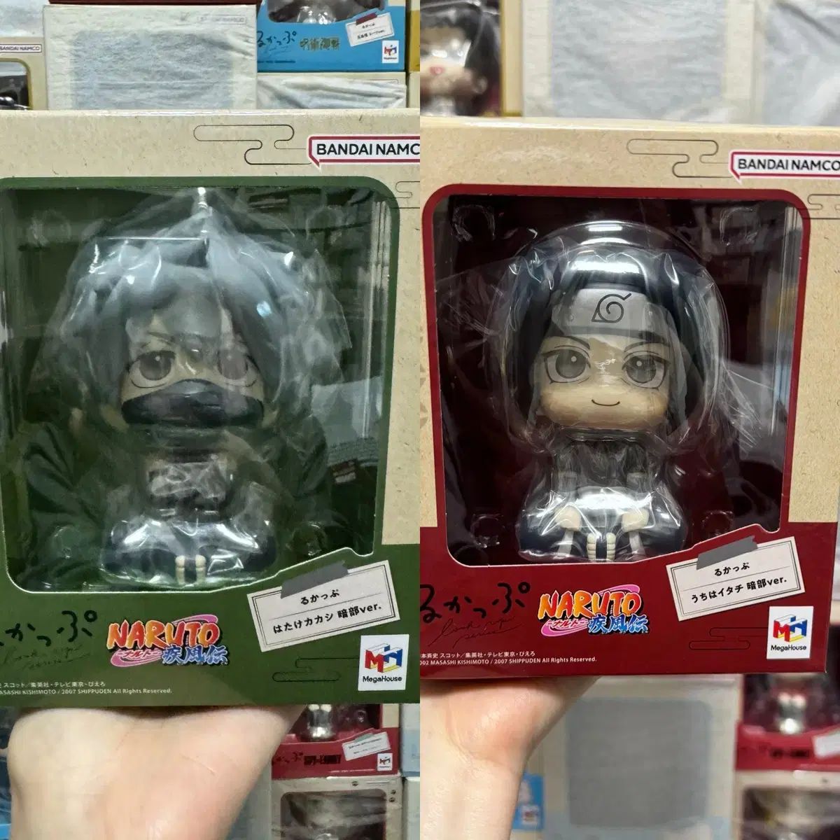 NARUTO -ナルト- カカシ イタチ るかっぷ (未開封 座布団含む)