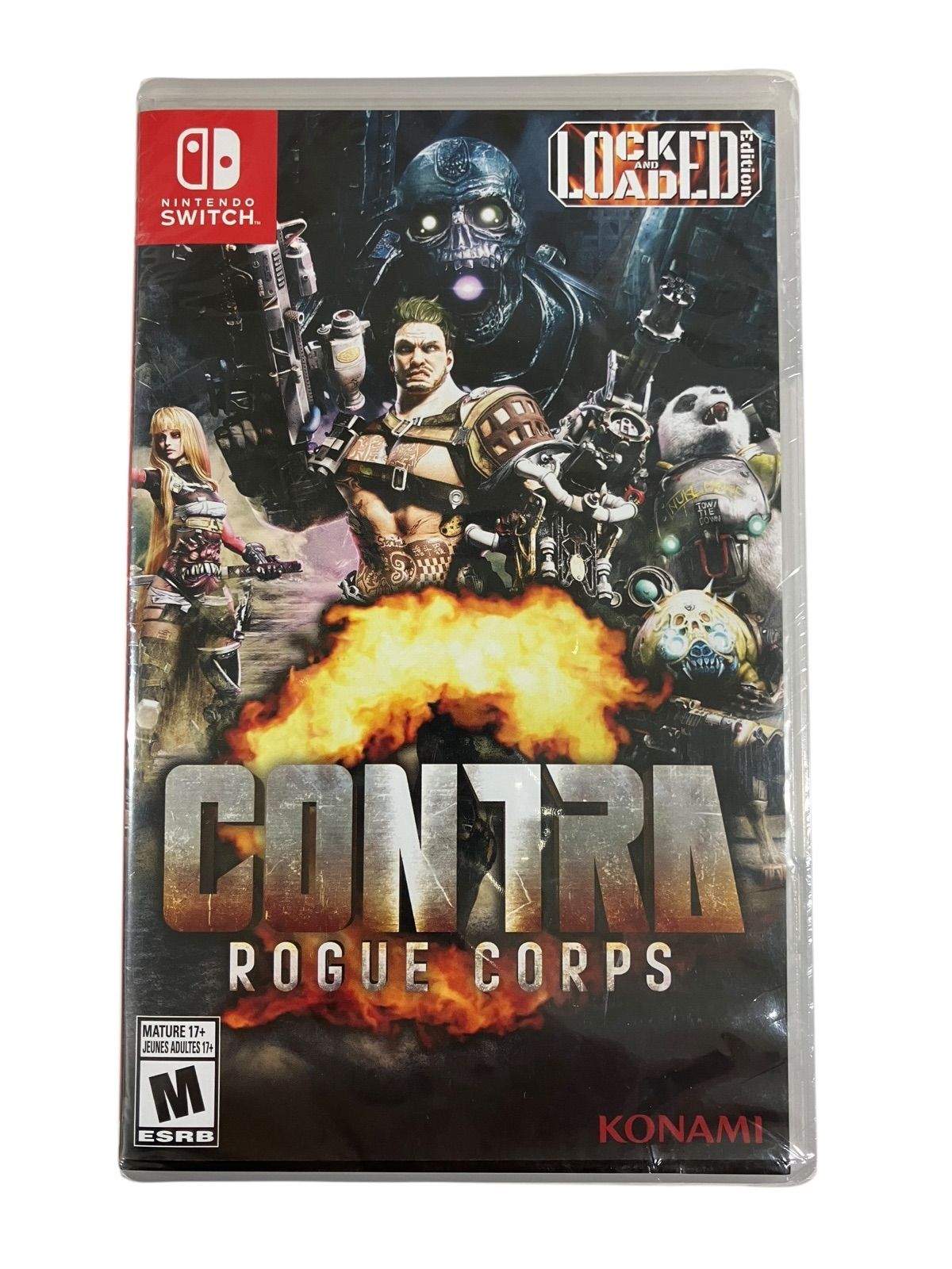 WJ805 KONAMI CONTRA Rogue Corps 北米版 Switchソフト - メルカリ