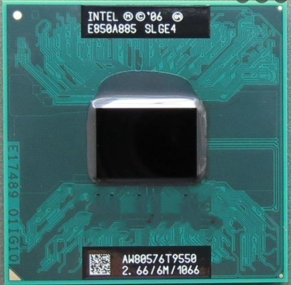 Intel Core 2 Duo T9550 SLGE4 2C 2.67GHz 6MB 35W Socket P AW80576GH0676MG -  メルカリ