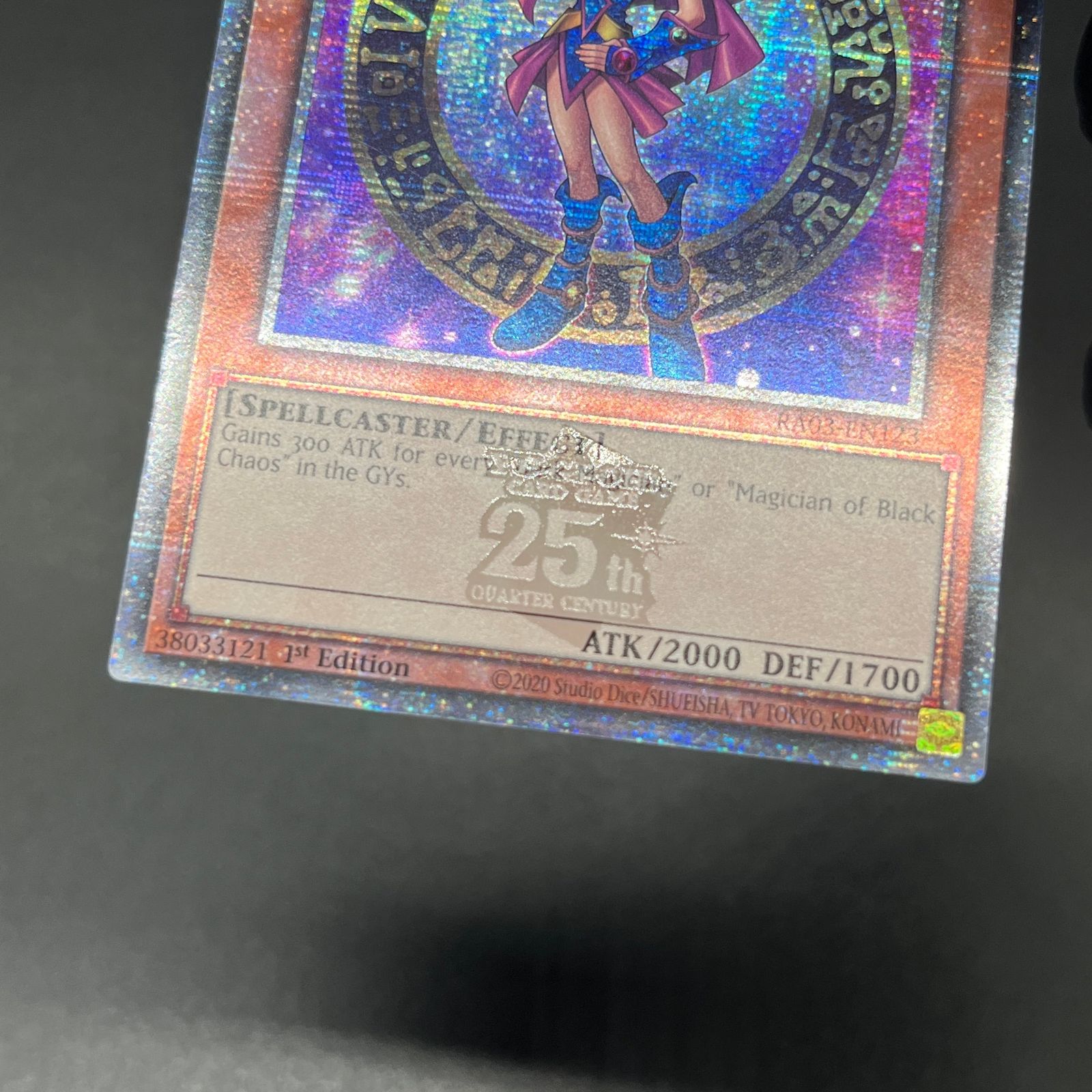遊戯王 ブラック・マジシャン・ガール/クオシク/英語/1st/EU A
