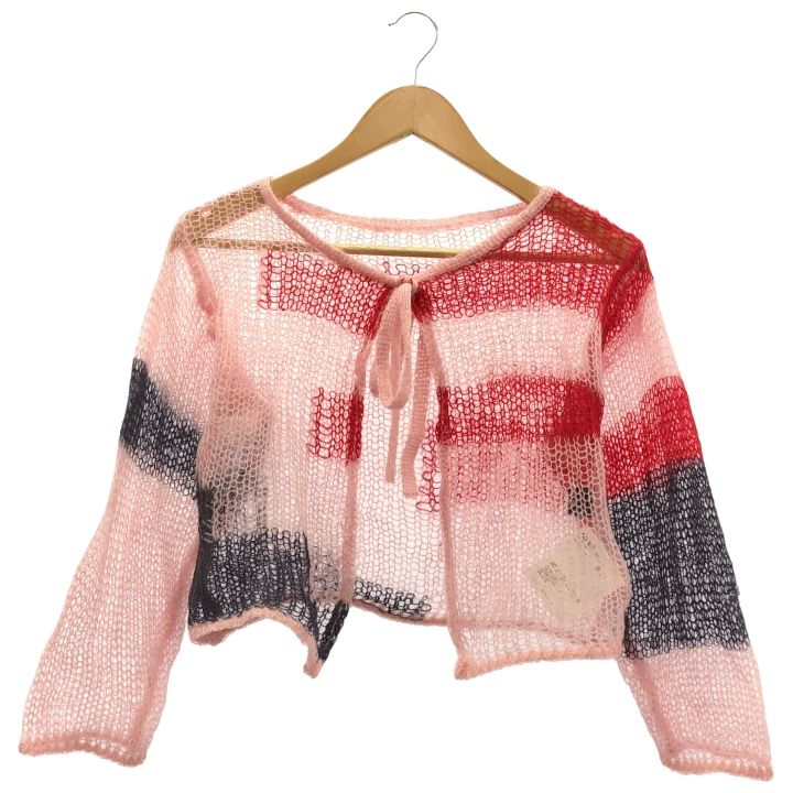 soduk (スドーク) 0423030502 patchwork knit cardigan レディース  