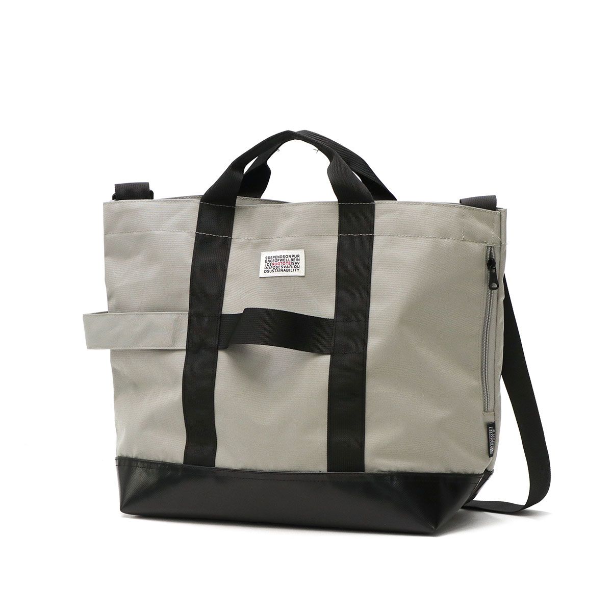 ルートート トートバッグ レディース メンズ 大きめ A4 ブランド ROOTOTE 軽量 肩掛け 2WAY ROOTOTE GRANDE SN.GRANDE.2WAY.Share-A 1368 GRAY
