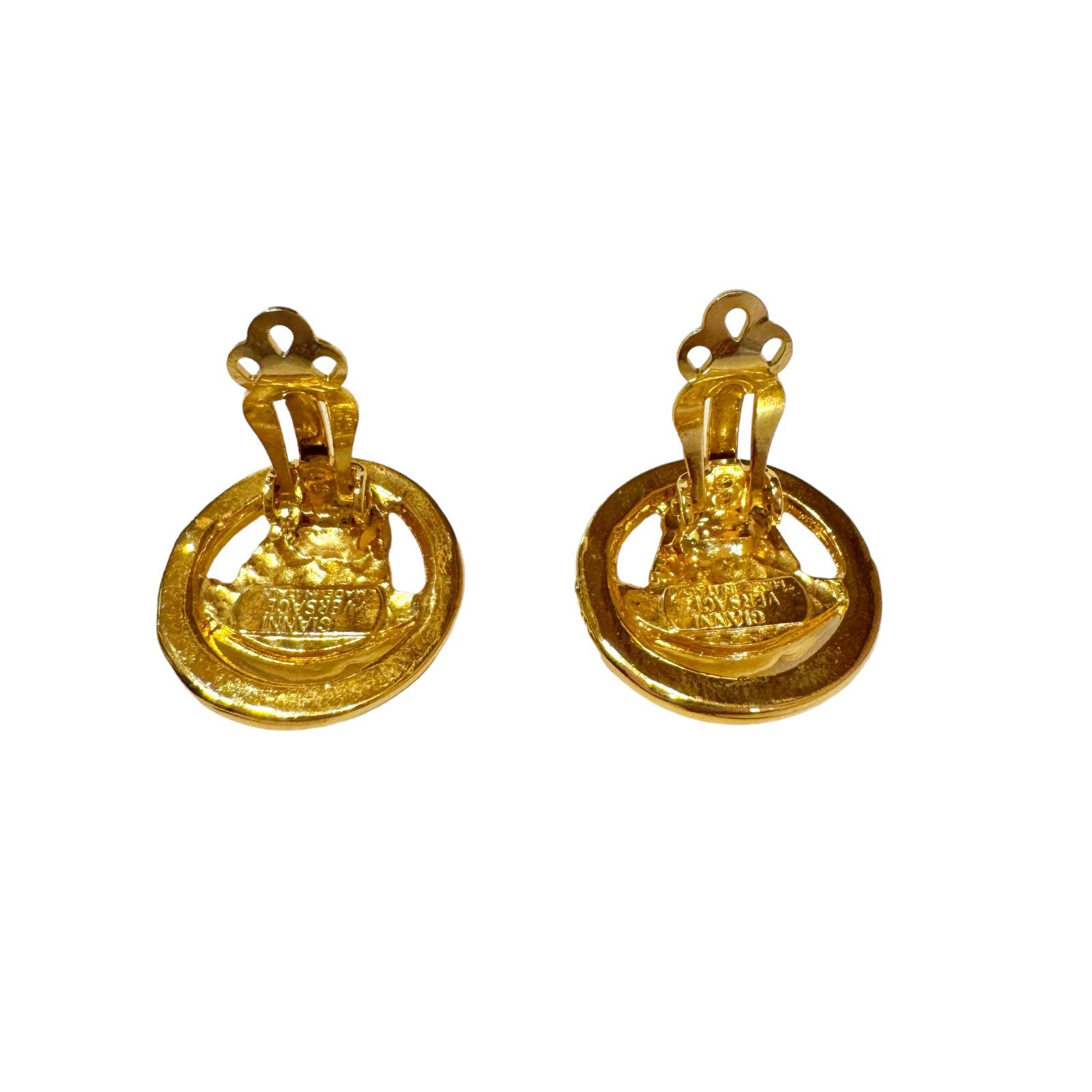 Gianni Versace ジャンニヴェルサーチ メデューサ イヤリング 