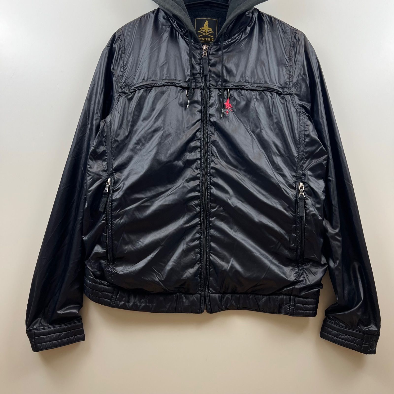 【希少】 HYSTERIC GLAMOUR ヒス フーデットジャケット パーカー HYSTERIC GLAMOUR - ヒステリックグラマー フーデットジャケット