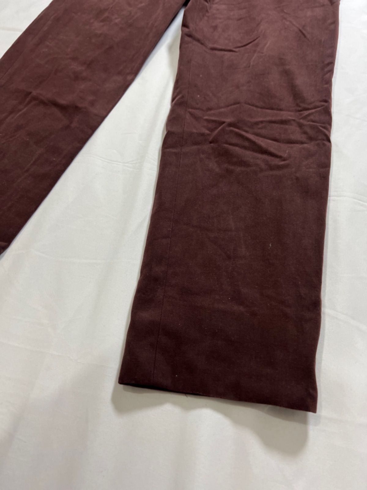 コルネリアーニ　パンツ　52 美品 211297】CORNELIANI コルネリアーニ コットン100 厚生地パンツ