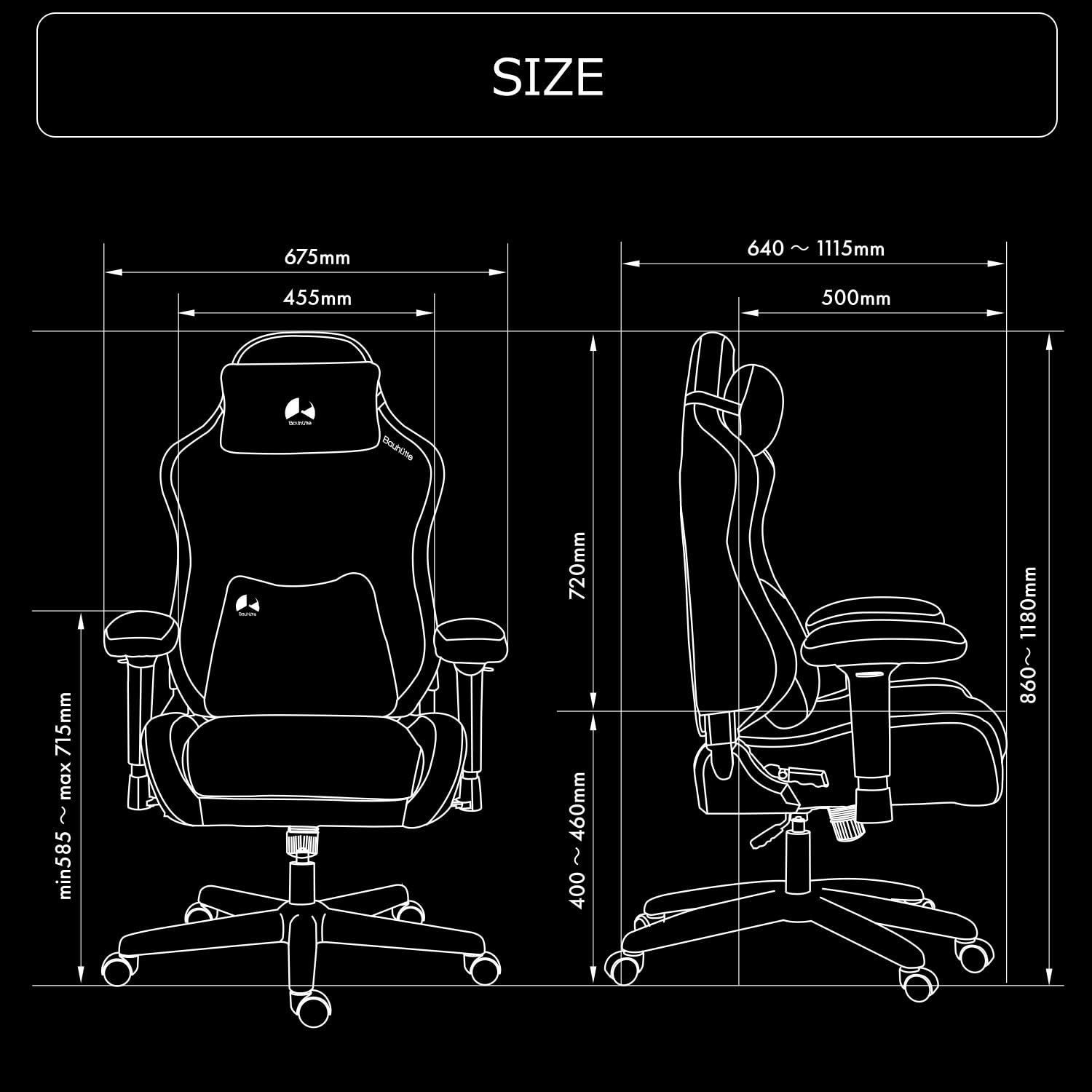 人気商品】(バウヒュッテ) ガールズ ゲーミングチェア G-220-WH 洗える ...