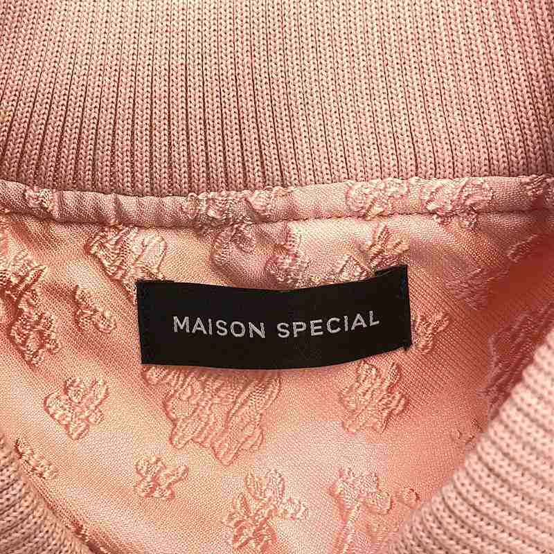 新品】 Maison Special / メゾンスペシャル | 2025SS | Jacquard  