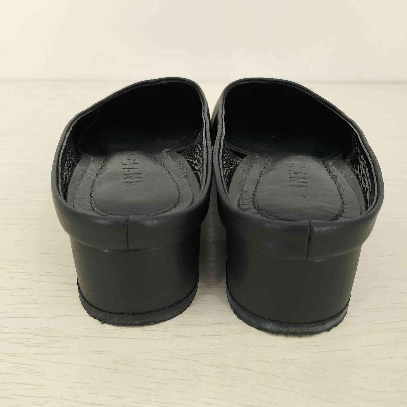 クラネ CLANE SQUARE TOE LOW PUMPS スクエアトゥ ロー パンプス