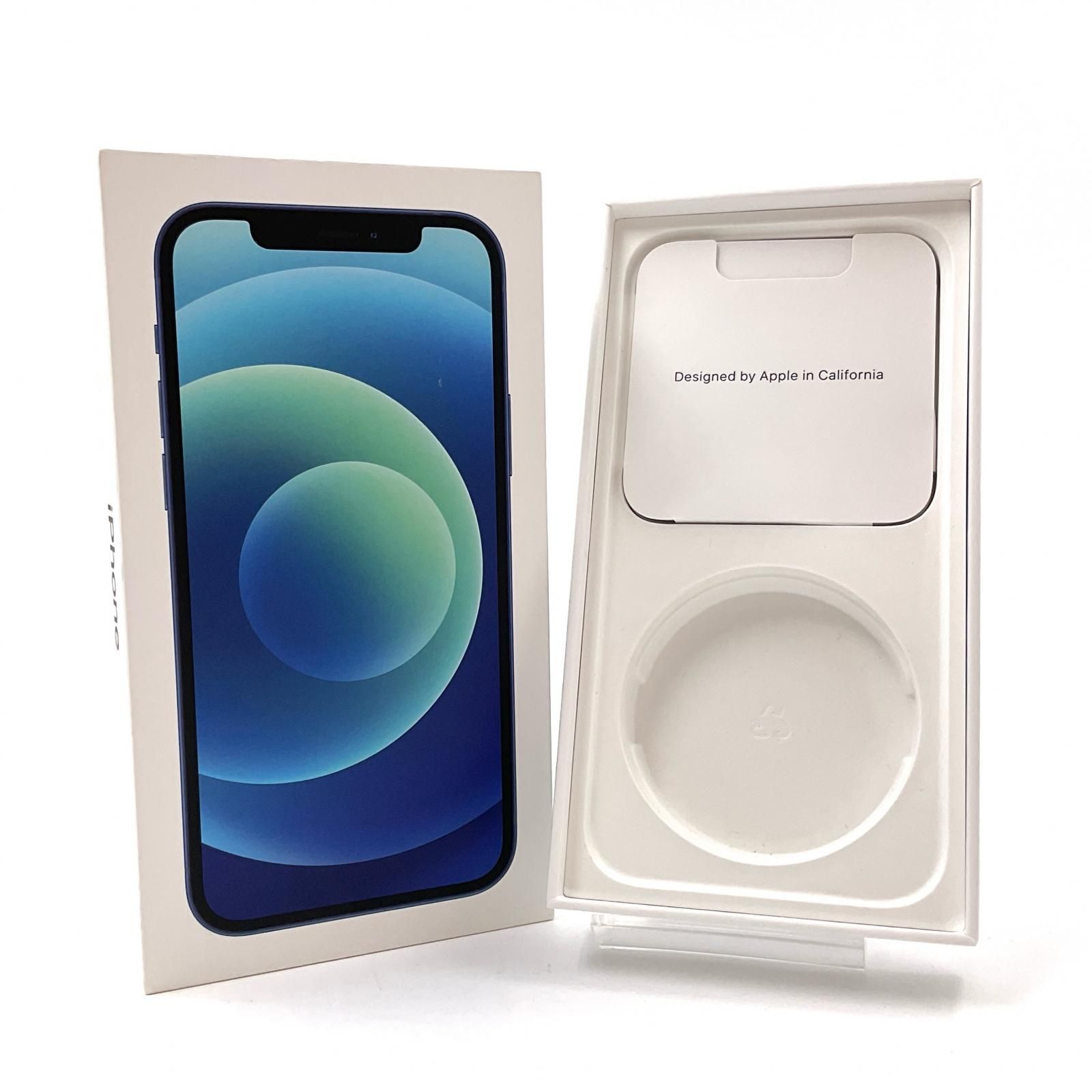 全額返金保証】【最速発送】Apple iPhone 12 256GB ブルー au 動作確認  