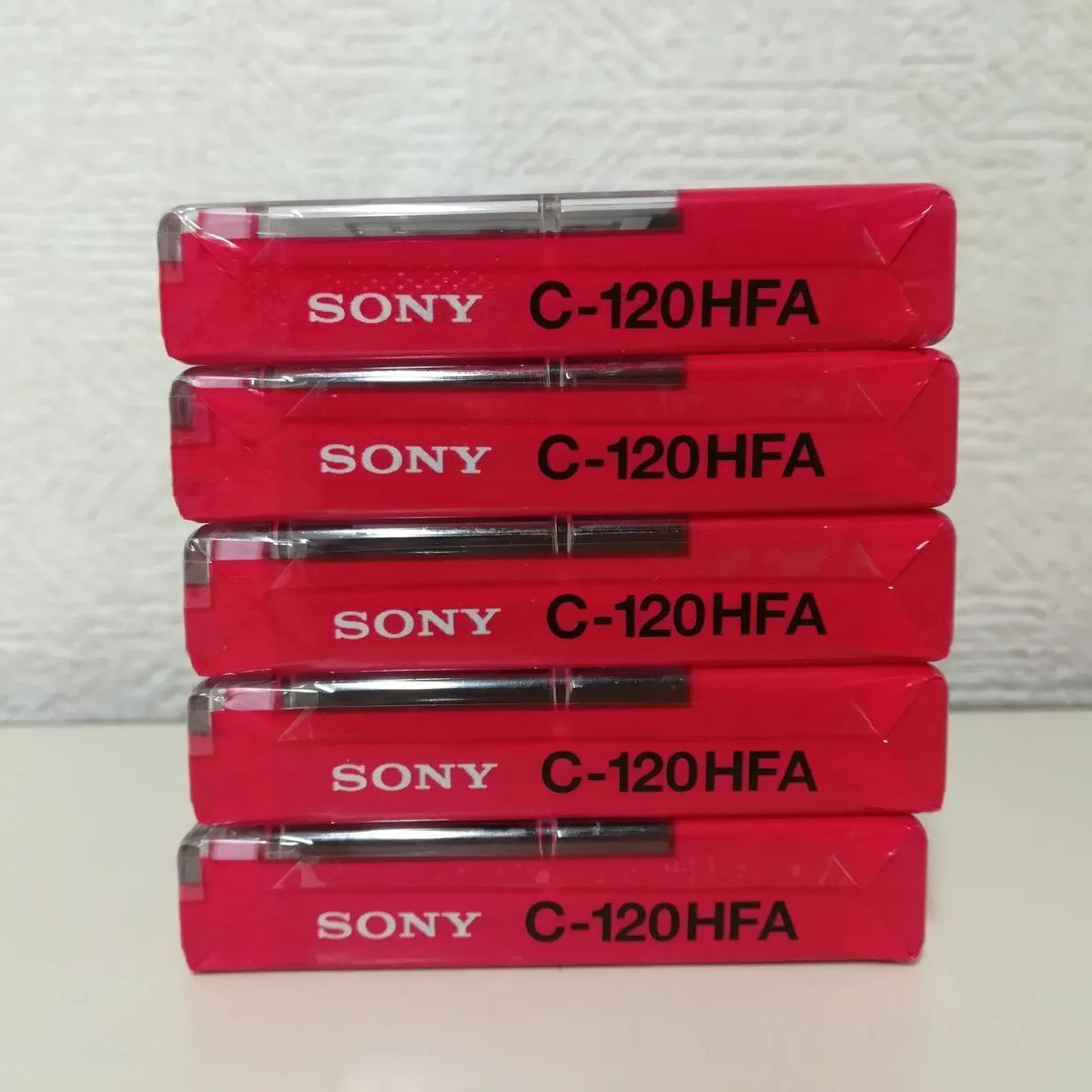 未開封品・10本まとめ売り】SONY HF 120分 ノーマル 薄型ケース