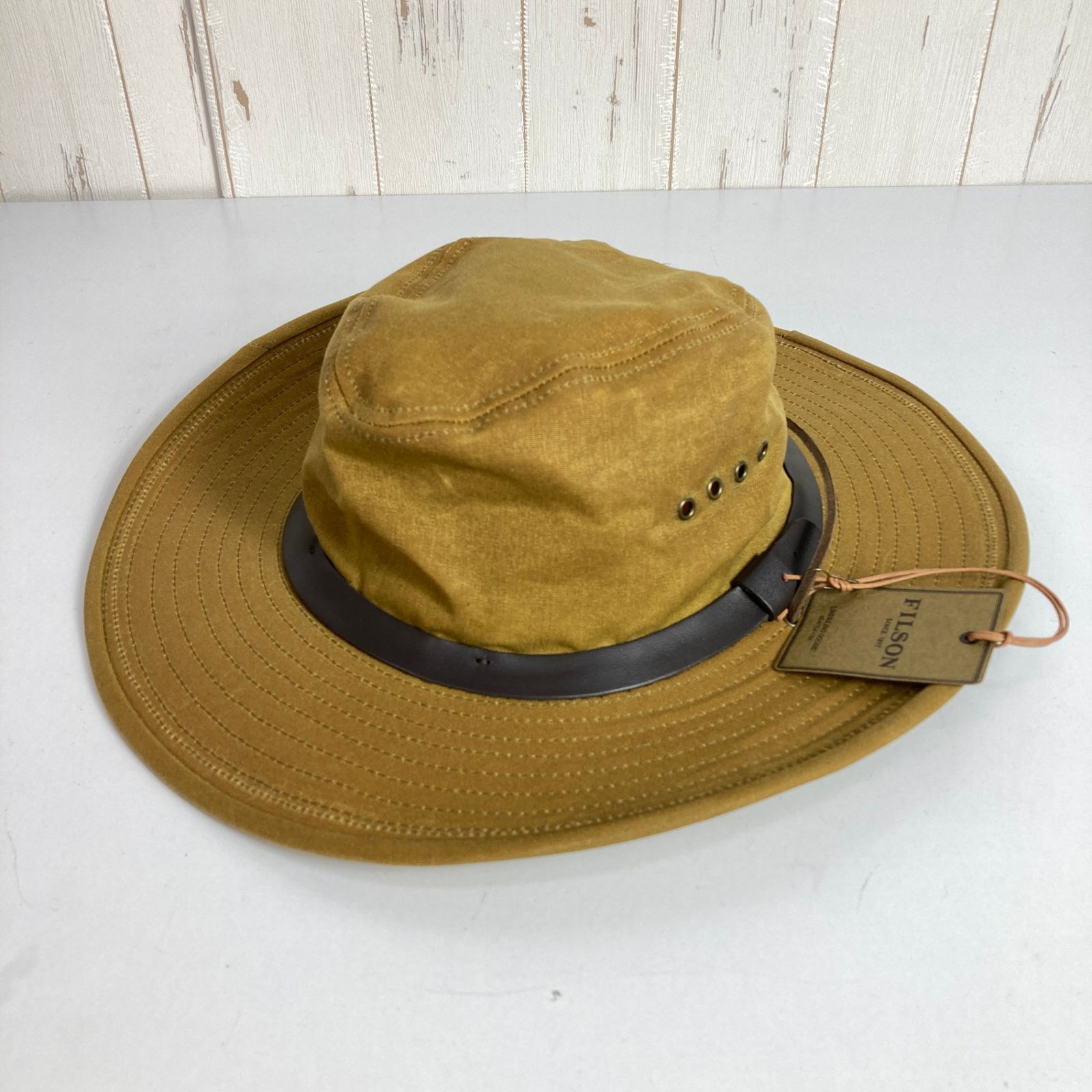 Unisex L ベージュ系 Filson フィルソン ティンクロス ブッシュ ハット Tin Cloth Bush Hat DarkTan コットン ウェア ウェア小物 ヘッドウェア ハット z00053904 DarkTan ハ